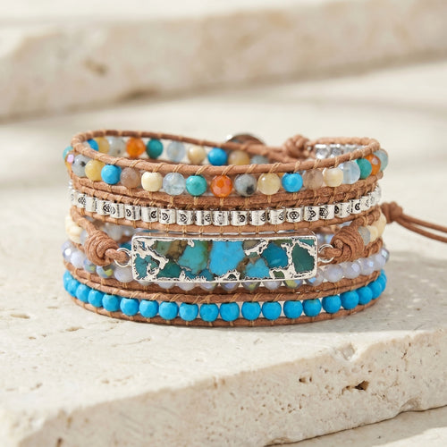 Wild Soul Turquoise Wrap Bracelet