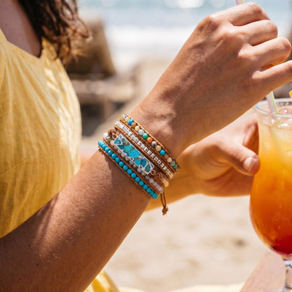 Wild Soul Turquoise Wrap Bracelet