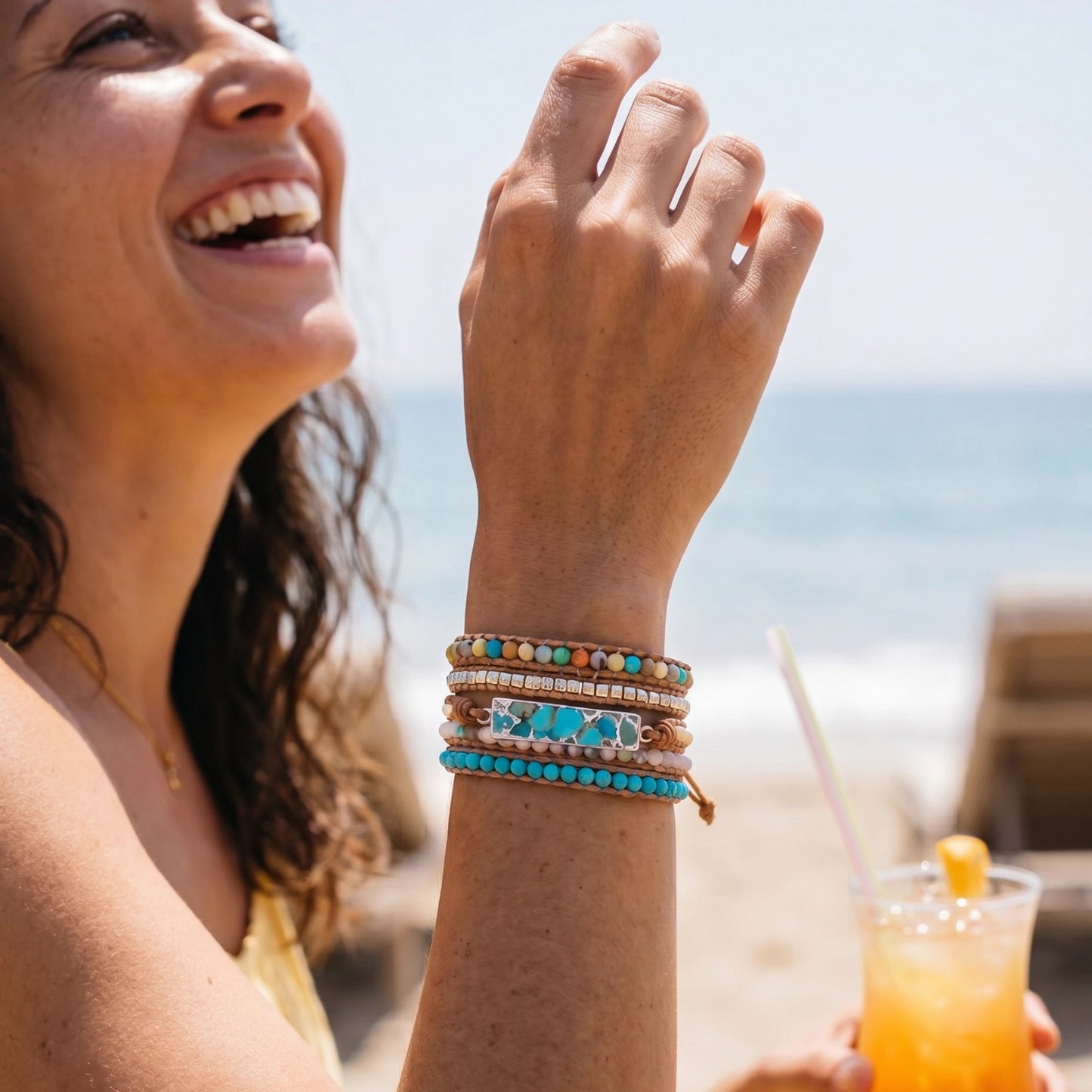 Wild Soul Turquoise Wrap Bracelet