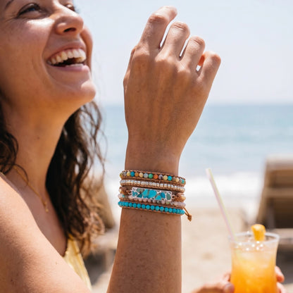 Wild Soul Turquoise Wrap Bracelet