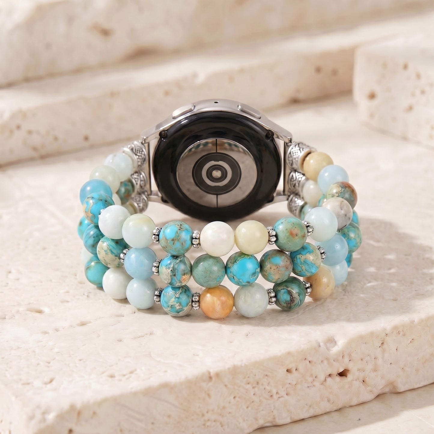 Ocean Breeze Jasper Watch Band