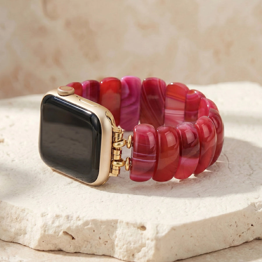 Peony Agate Apple Watch Band