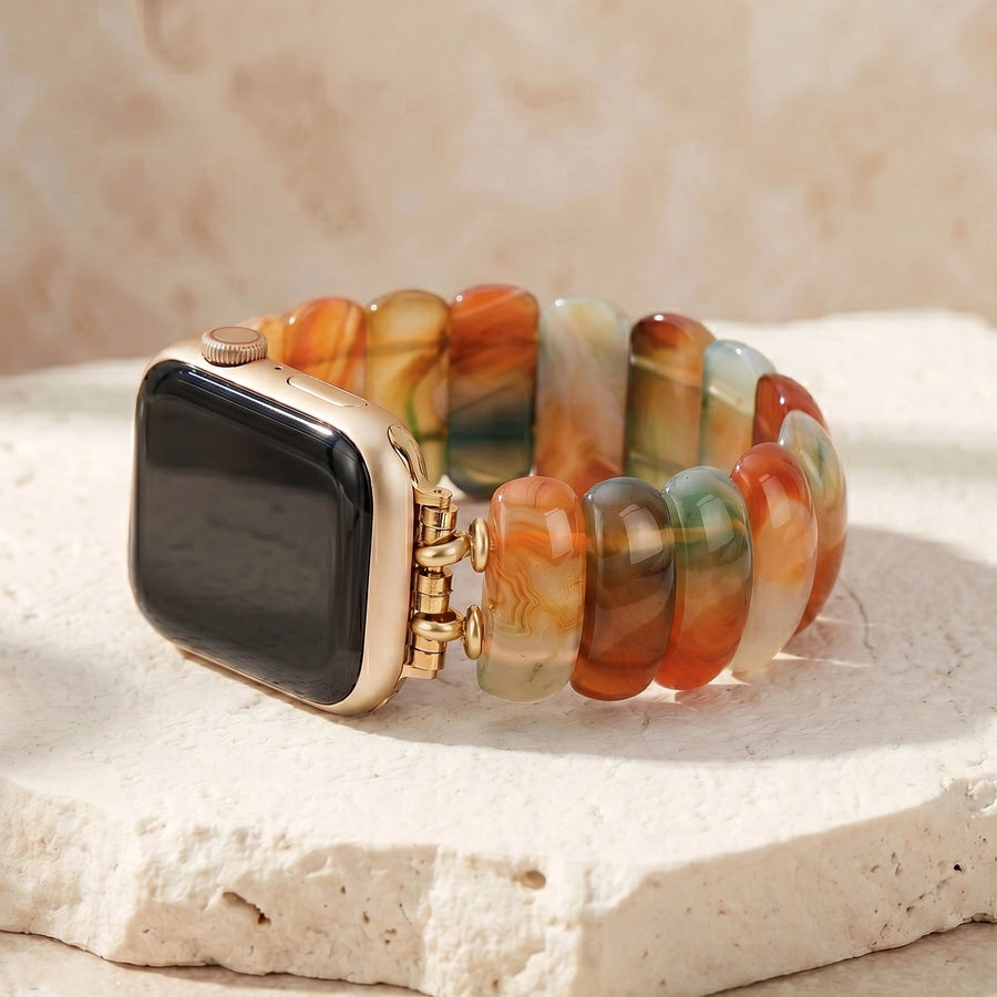 Ambre Agate Apple Watch Band