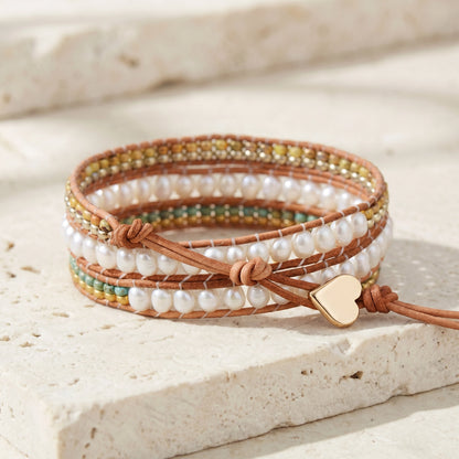 Divine Feminine Pearl Bracelet