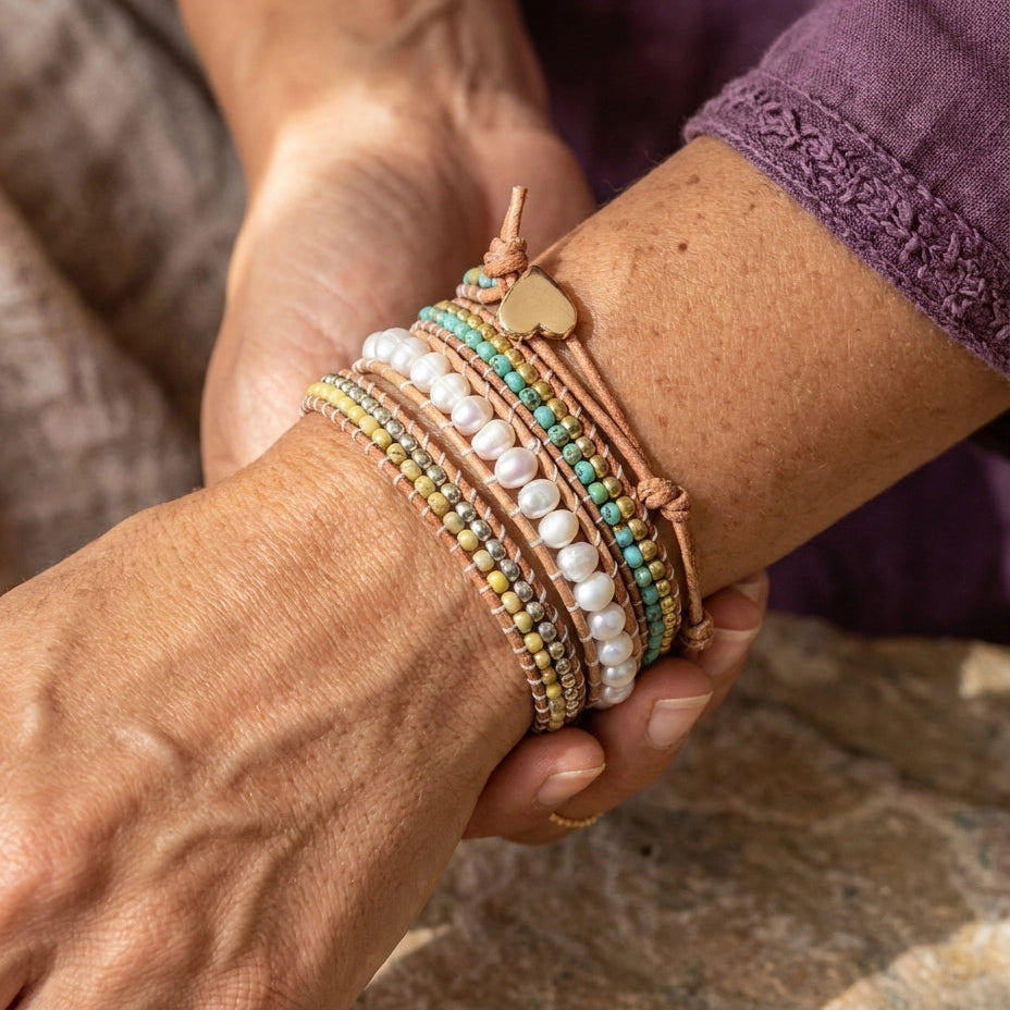 Divine Feminine Pearl Bracelet