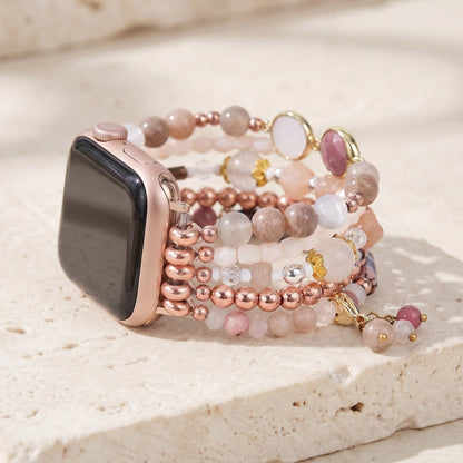 Rose Glow Sunstone Apple Watch Band