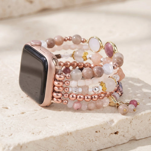 Rose Glow Sunstone Apple Watch Band