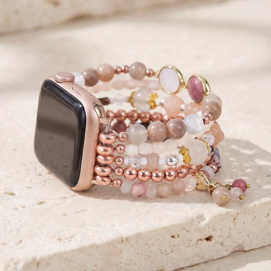 Rose Glow Sunstone Apple Watch Band