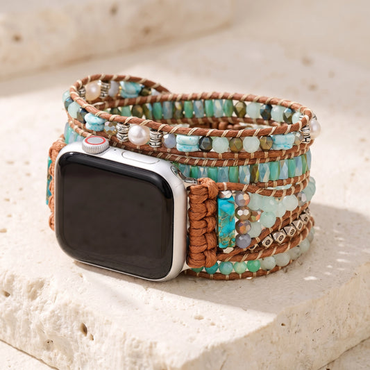 Harmony of Amazonite Apple Watch Straps