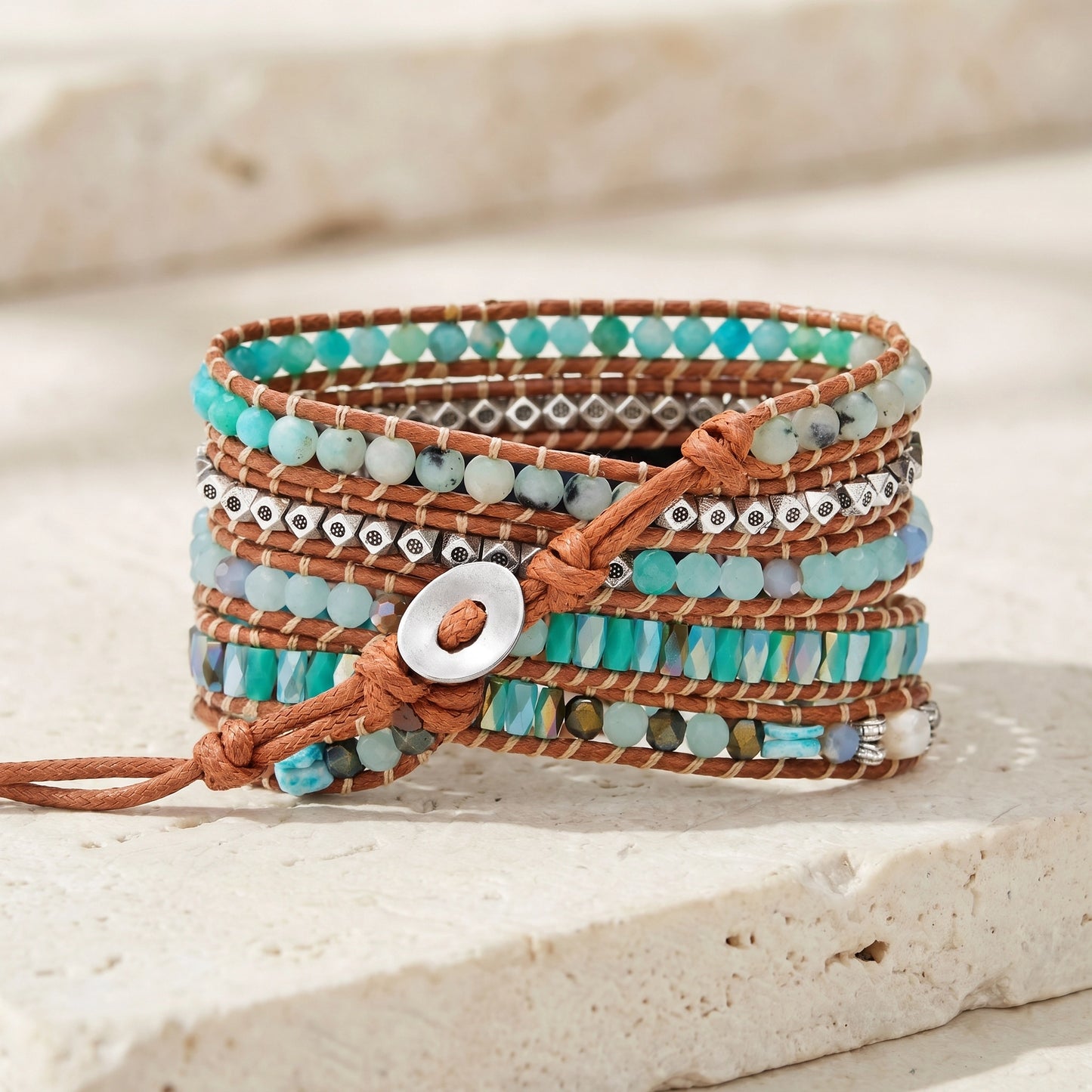 Harmony of Amazonite Apple Watch Straps