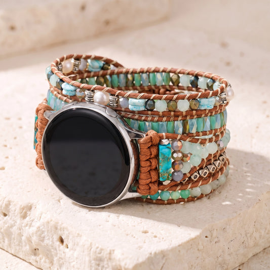 Harmony of Amazonite Samsung Watch Straps