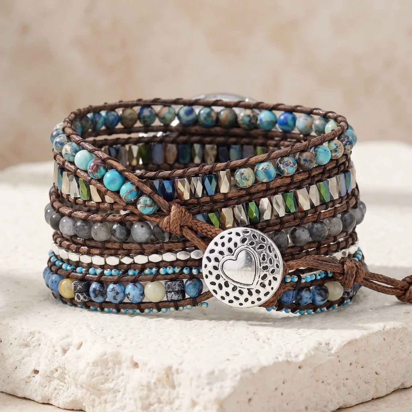 Night Labradorite Watch Straps