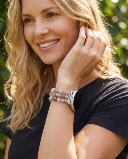 Bliss Strawberry Quartz Samsung Watch Band