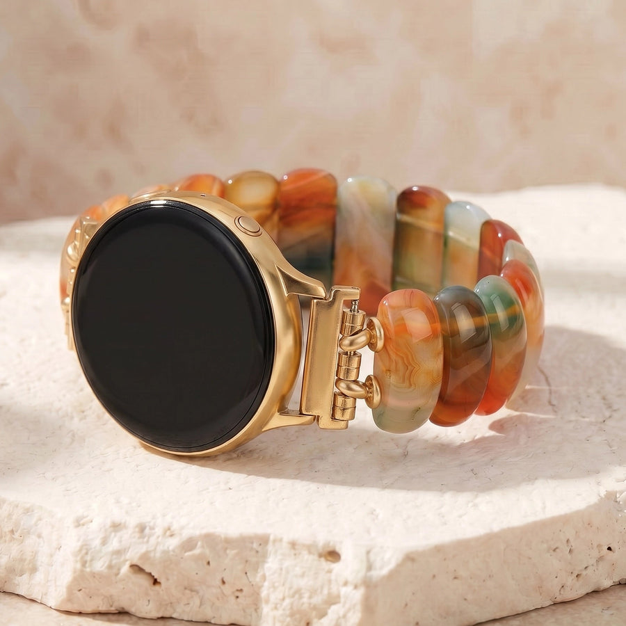 Ambre Agate Samsung Watch Band