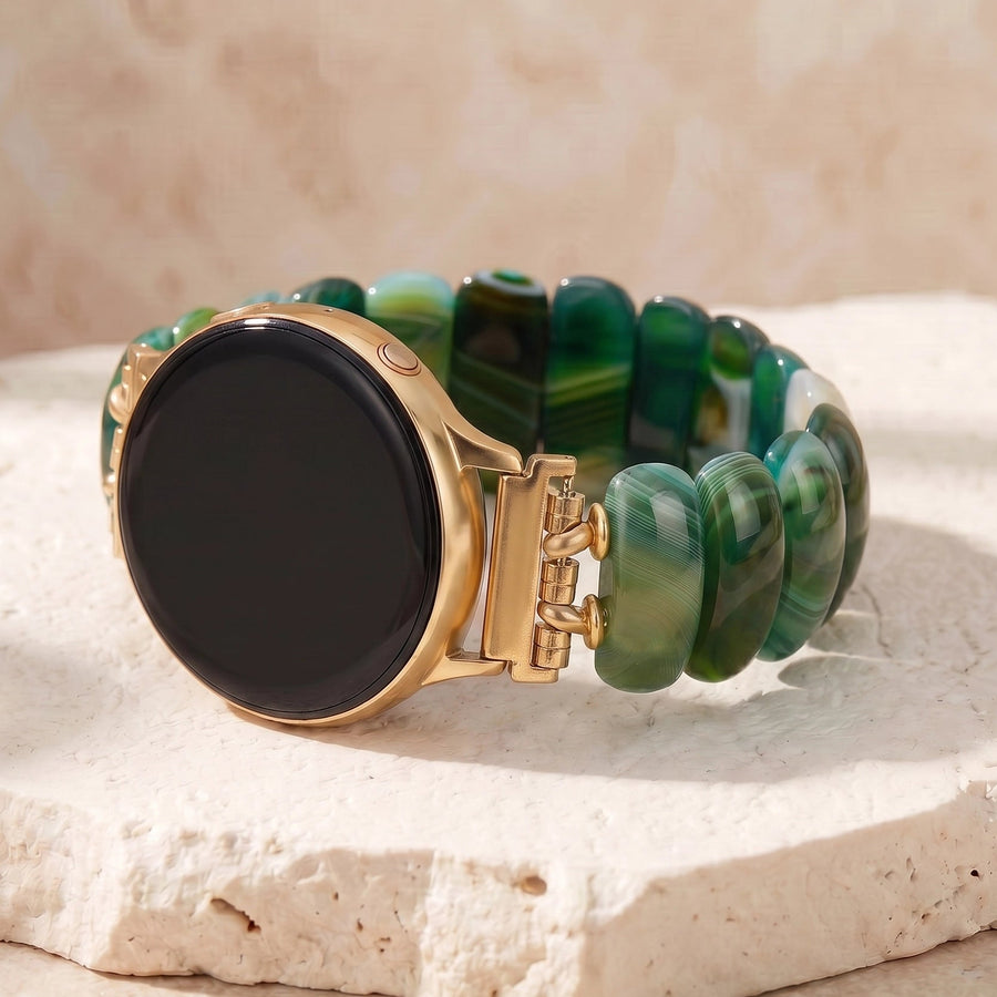 Forest Agate Samsung Watch Band