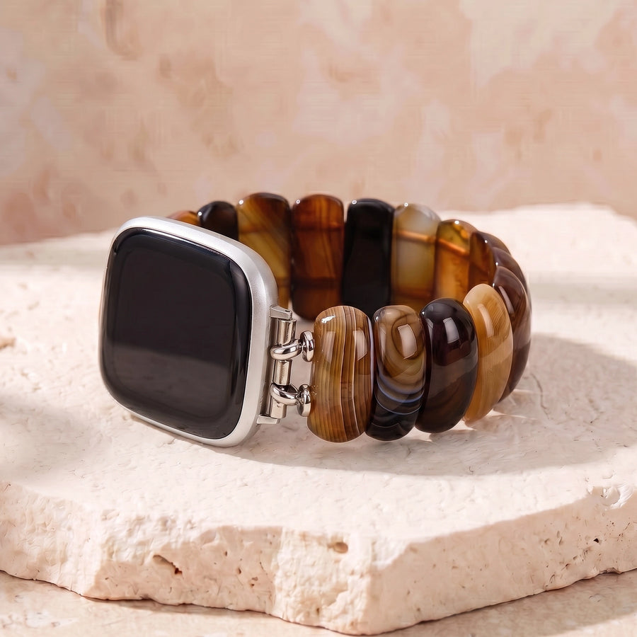 Grounding Agate Fitbit Watch Band