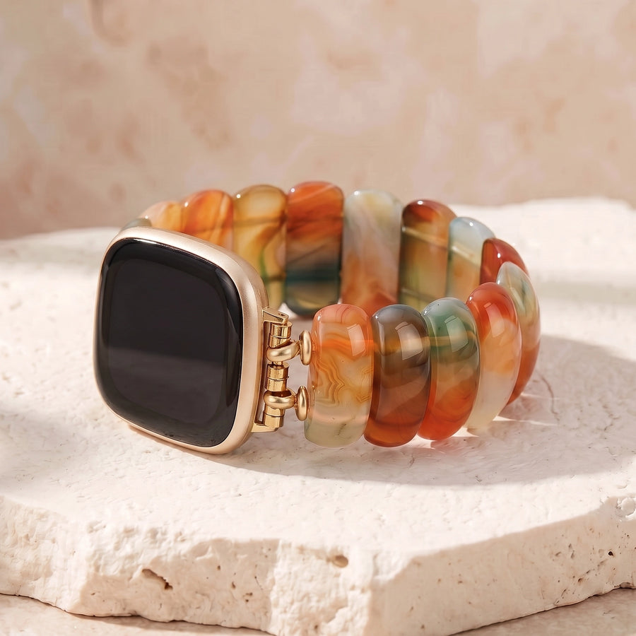 Ambre Agate Fitbit Watch Band