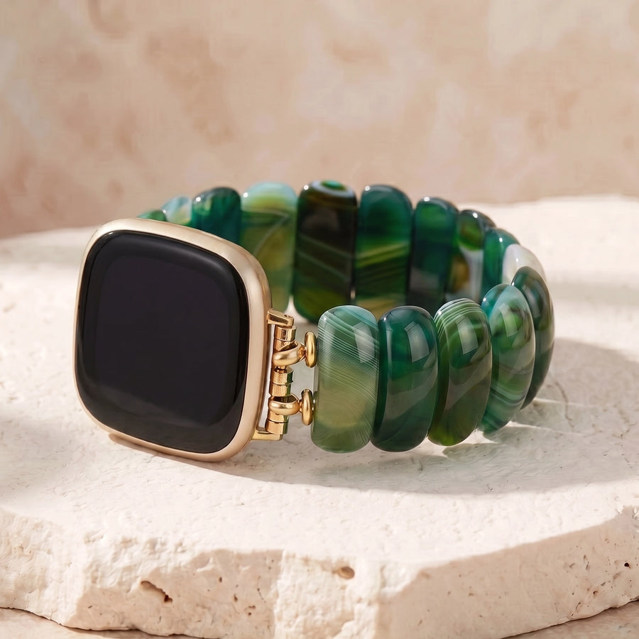 Forest Agate Fitbit Watch Band
