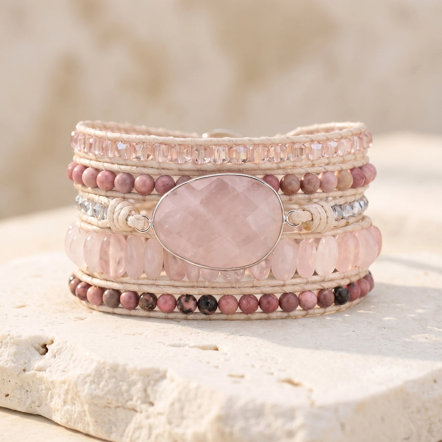 Blush Love Wrap Bracelet