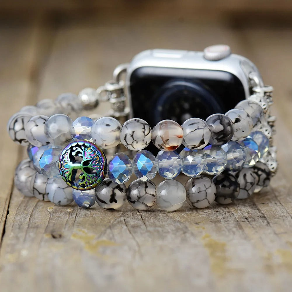 Moonlit Agate Watch Band