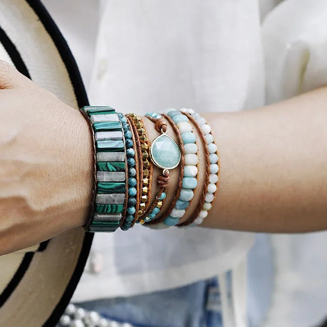 Expressive Amazonite Bracelet