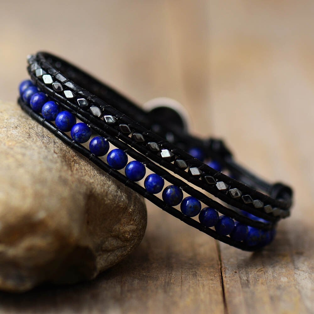 Lapis Trust Bracelet
