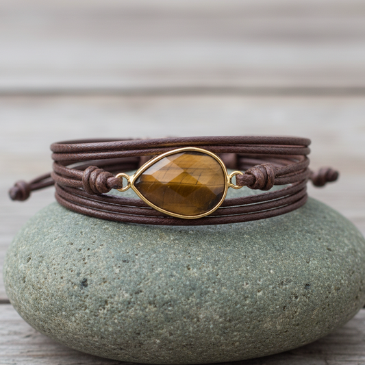 Vegan Tiger's Eye Rope of Success