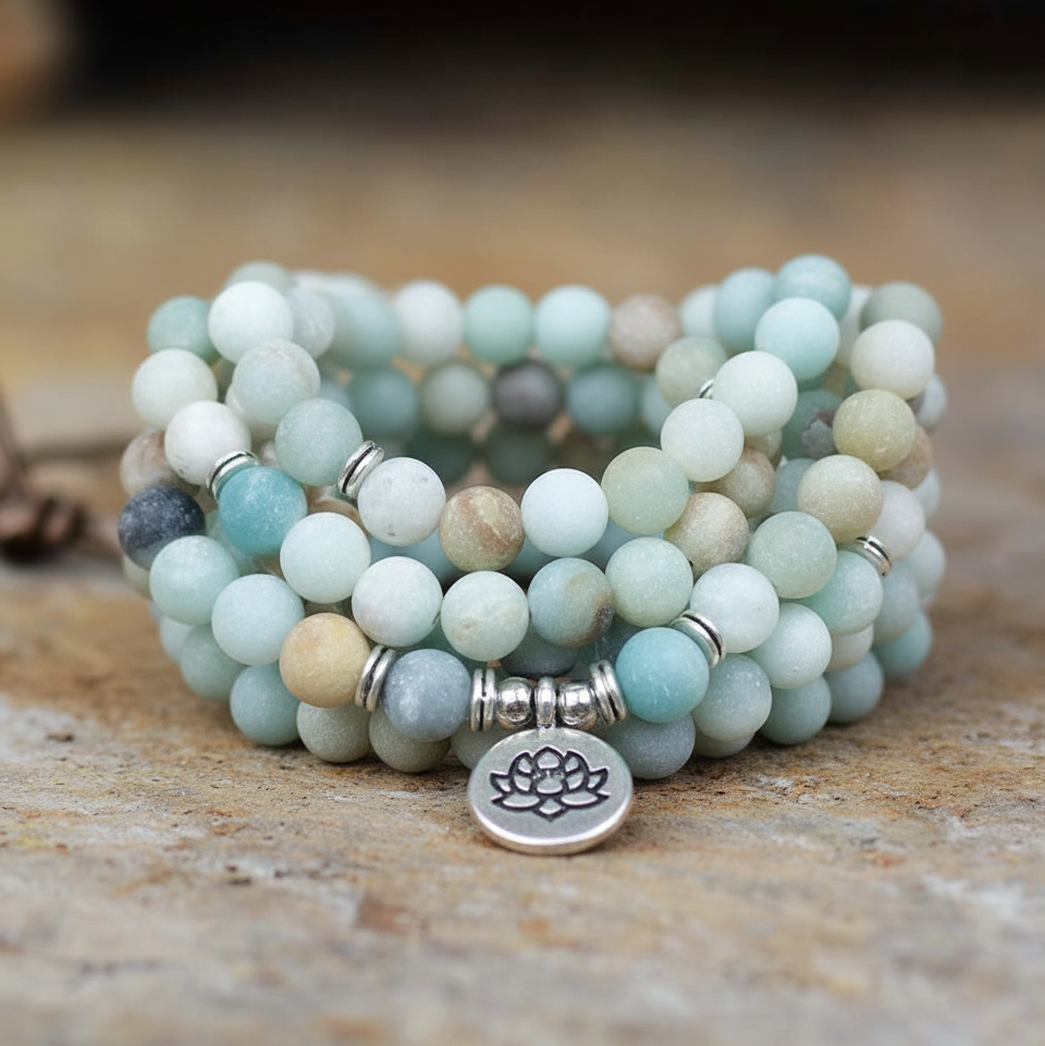 Divine Amazonite Mala
