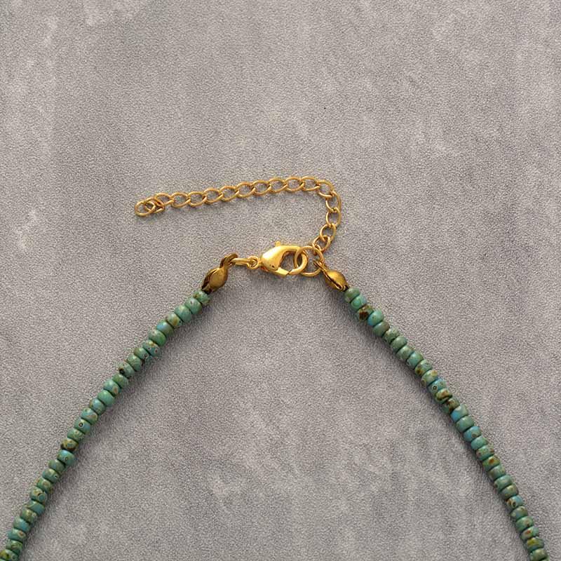 Amazonite Drop Necklace