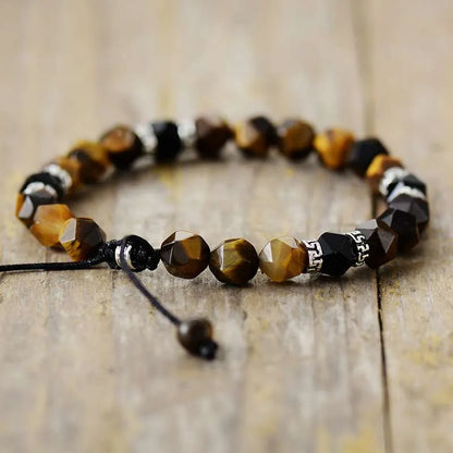 Tiger's Eye Onyx Power Bracelet