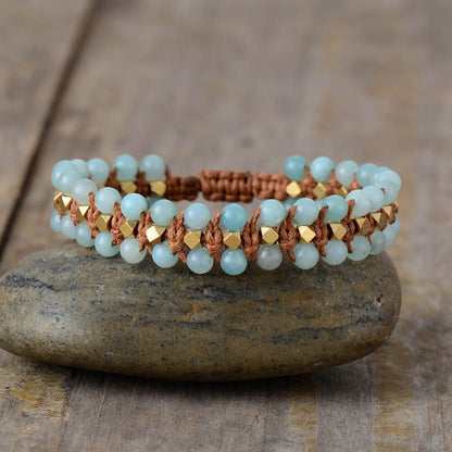 Vegan Positive Amazonite Bracelet