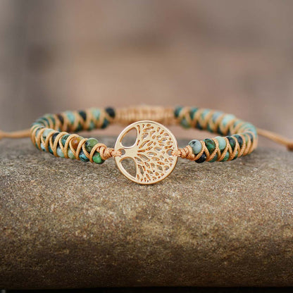 Woven Tree of Life Bracelet