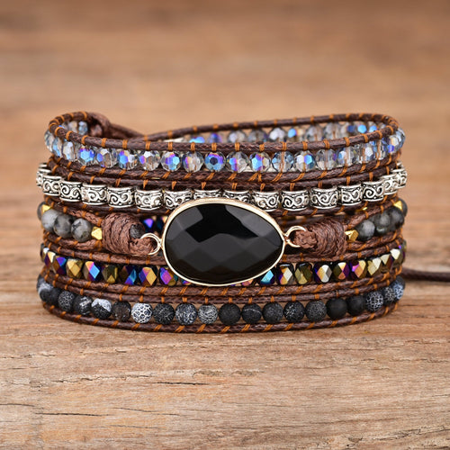 Vegan Black Beauty Bracelet