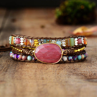 Rhodonite Positivity Bracelet