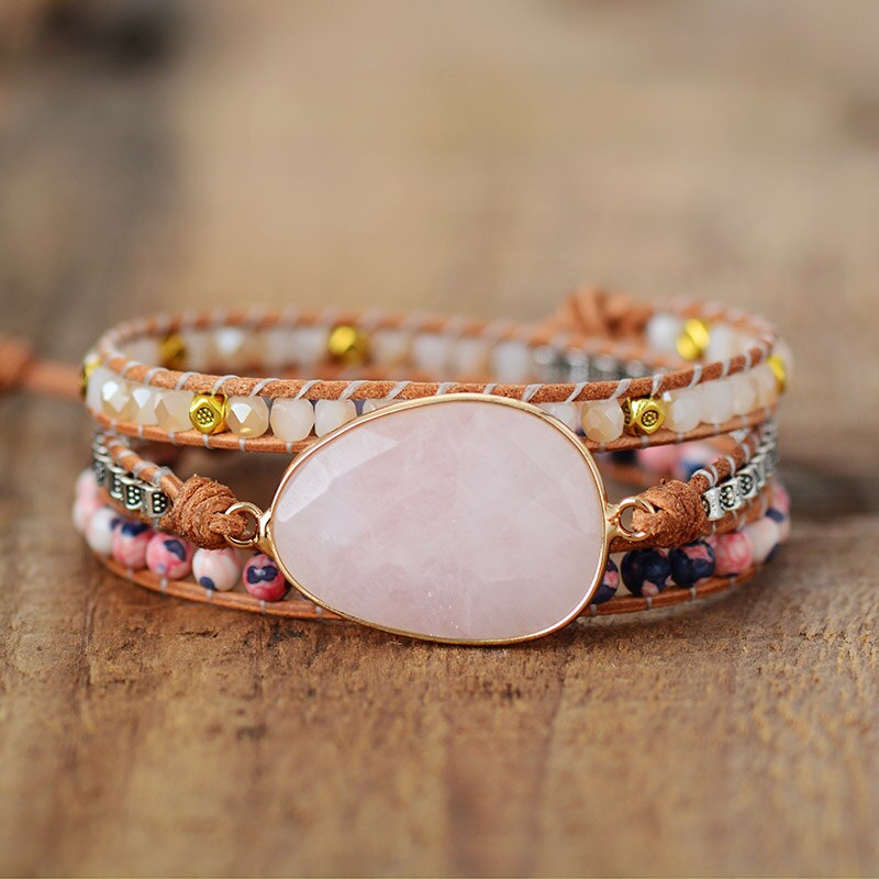 Loving Rose Quartz Bracelet