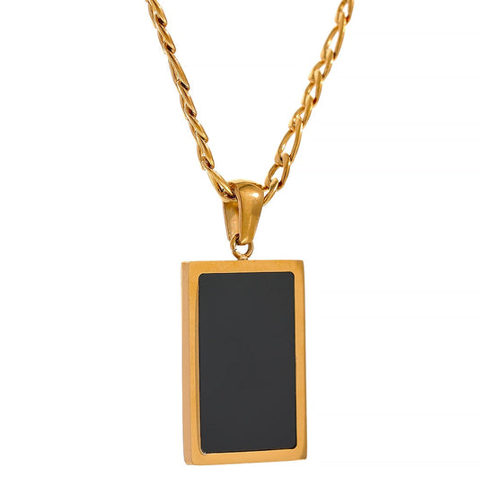 Ethereal Square Pendant Necklace