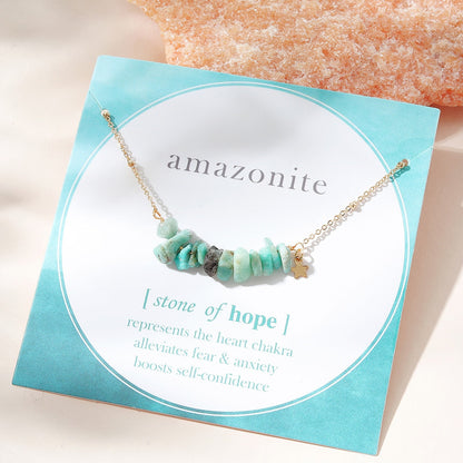 Amazonite Hope Necklace